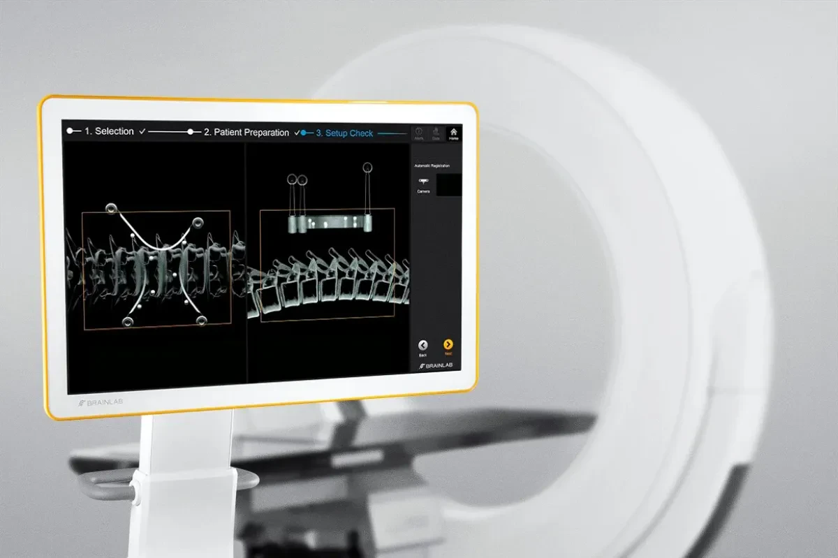 Интеграция интраоперационной визуализации в Brainlab Curve